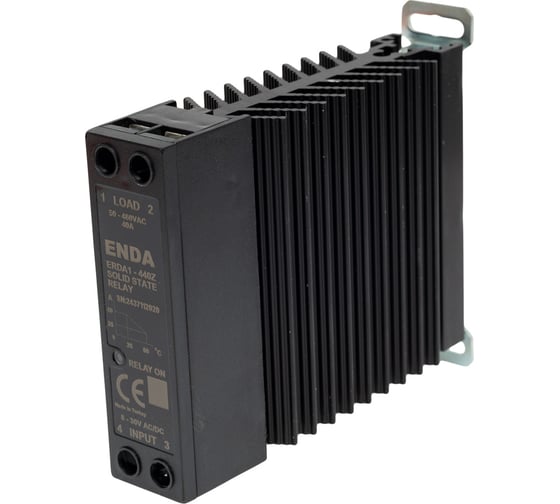 Изображение товара Однофазные твердотельные реле на радиаторе ENDA ERDA1440Z 40A 830V AC/DC 50480V AC