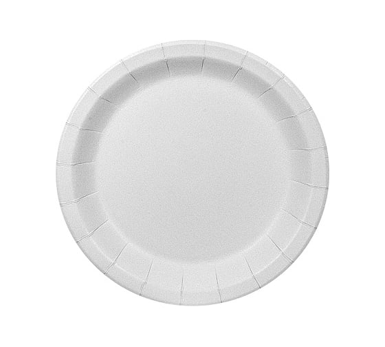 Изображение товара Бумажная тарелка Papperskopp d180 мм, ламинированная с бортом картон, белый, pps ОП-165101