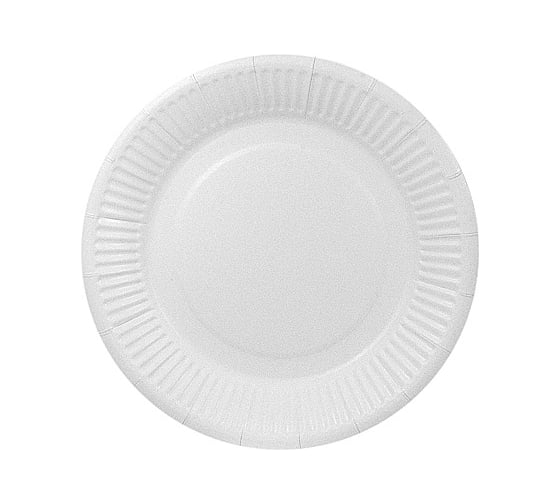 Изображение товара Бумажная тарелка Papperskopp d180 мм, мелованная картон, белый, pps ОП-165001