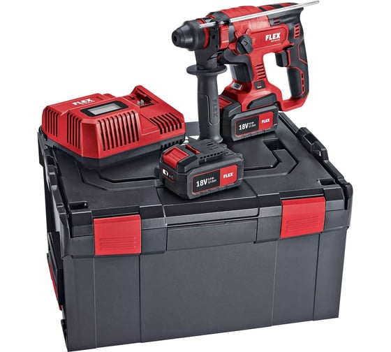 Изображение товара Беспроводной комбинированный перфоратор FLEX CHE 18.0-EC/5.0 Set 461768