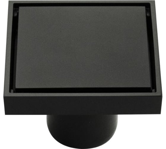 Изображение товара Трап латунный Санакс вертикальный, графит 100x100 d-50мм 00071