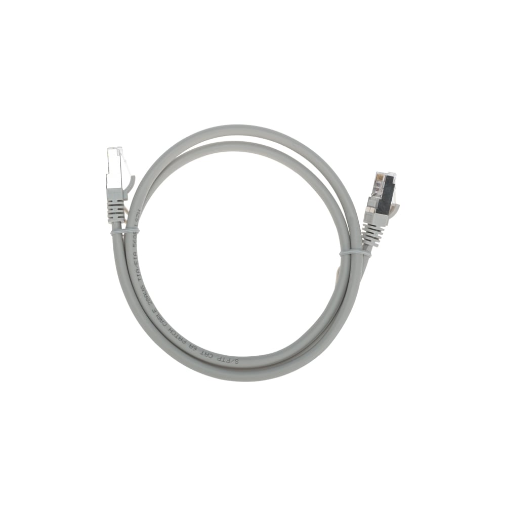 Изображение товара Патч-корд REXANT s/ftp cat 6a 10g RJ45 1м серый