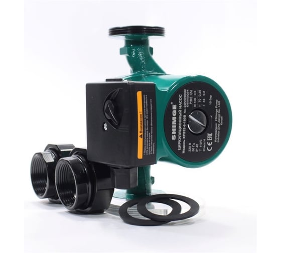 Изображение товара Насос SHIMGE XPS 32-6-180B, 90/65/45Вт, 220В, 50 Гц, 2", чугун, 10 бар, 110 С, 10110100294