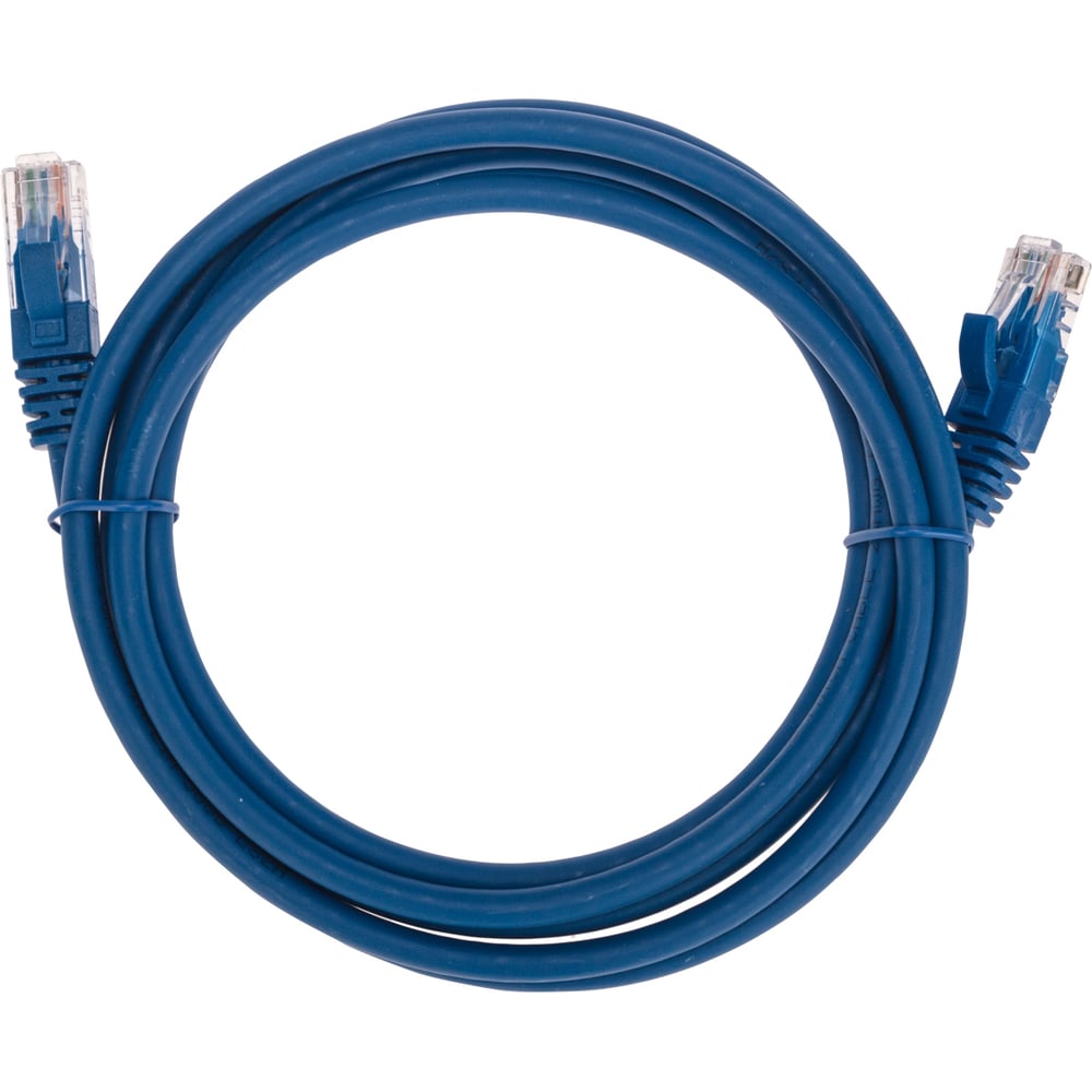 Изображение товара Патч-корд REXANT u/utp cat 6 2м RJ45 синий
