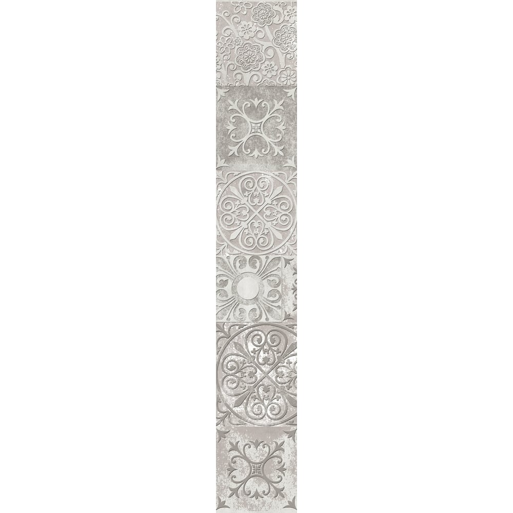 Изображение товара Бордюр Beryoza Ceramica ФК Амалфи 20 серый 95x600x9, 1шт. ТГ-00004001