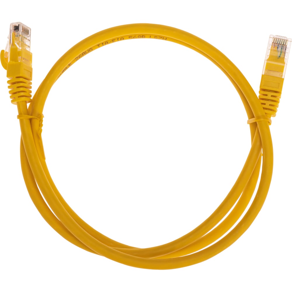 Изображение товара Патч-корд REXANT U/UTP CAT 6 1м RJ45-RJ45 желтый