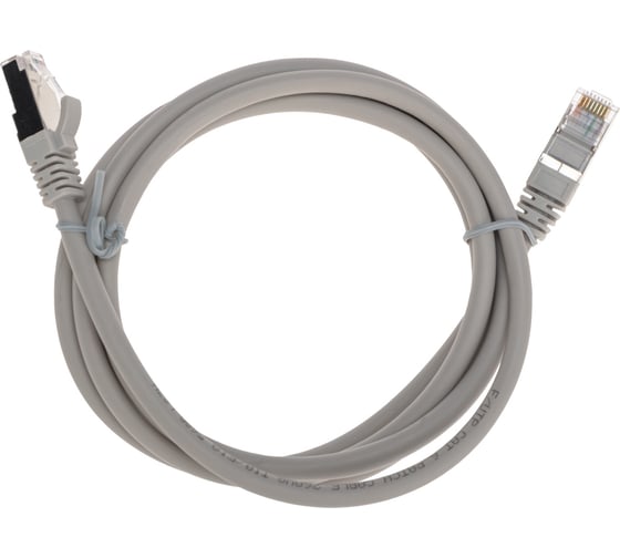 Изображение товара Патч-корд REXANT f/utp cat 6, rj45-rj45, 26awg, lszh, серый, 1.5м 02-0210-105