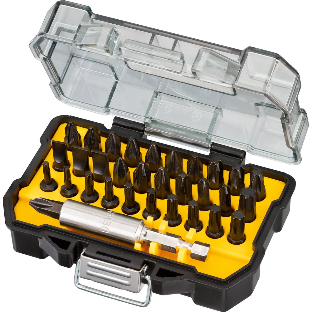 Изображение товара Набор насадок 25 мм 32 шт с магнитным держателем DEWALT DT70523T