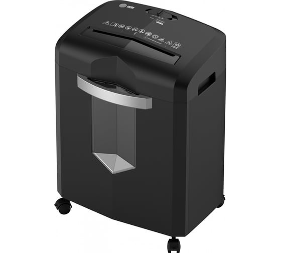 Изображение товара Шредер CACTUS CS-SH-15-20-4x35 черный/серый секретность P-4, перекрестный, 15 листов, 20 л, скрепки/скобы/пластиковые карты 1919851