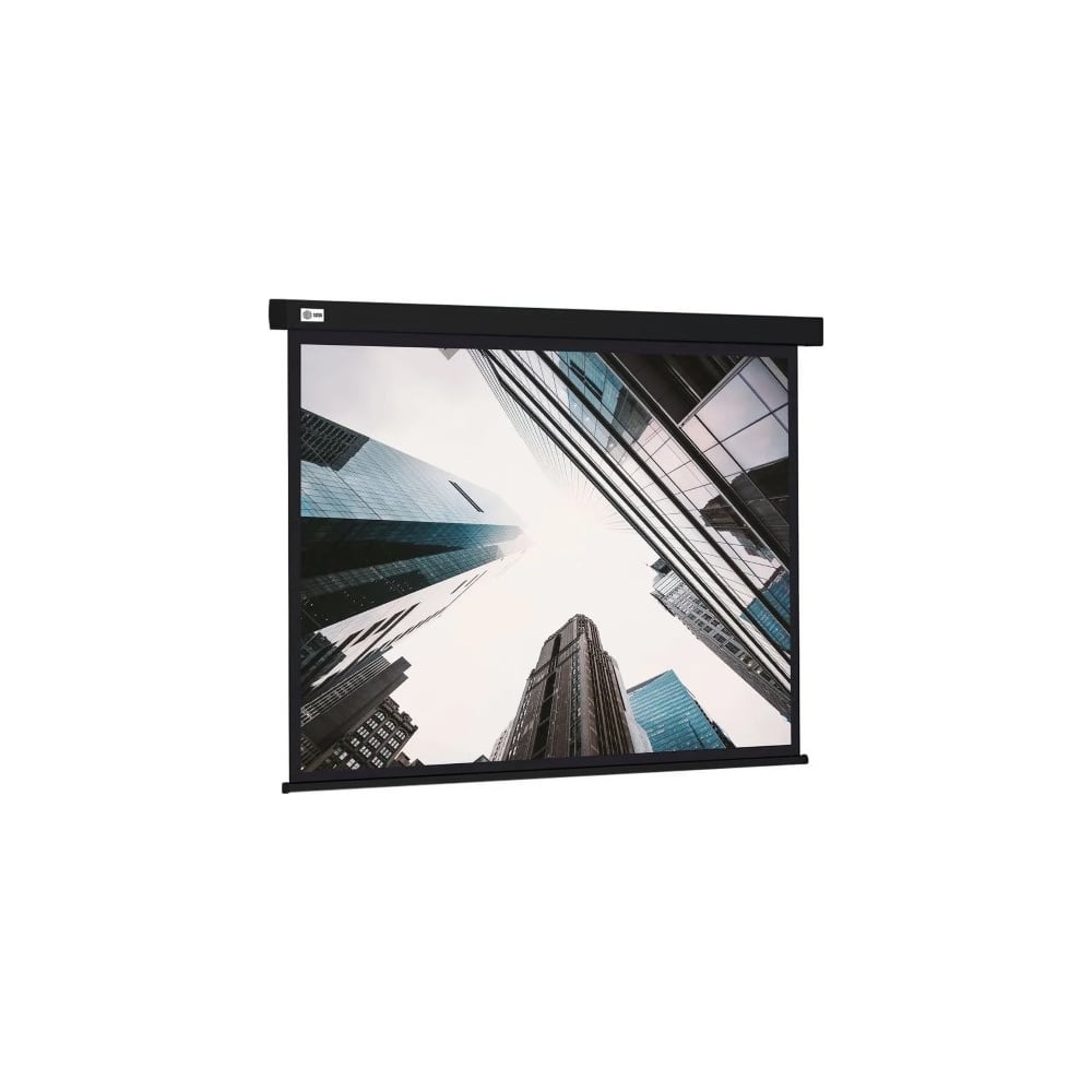 Изображение товара Экран CACTUS 124.5x221 см Wallscreen CS-PSW-124x221-BK 16:9 настенно-потолочный рулонный черный 1678293