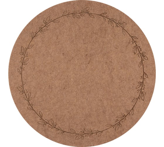 Изображение товара Сервировочная салфетка Рыжий кот np-04, диаметр 38 см, нетканый полиэстер 105863