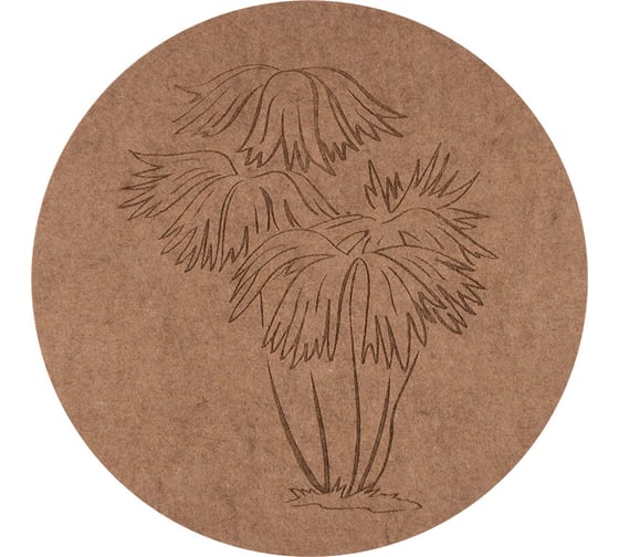 Изображение товара Сервировочная салфетка Рыжий кот np-10, диаметр 38 см, нетканый полиэстер 105869