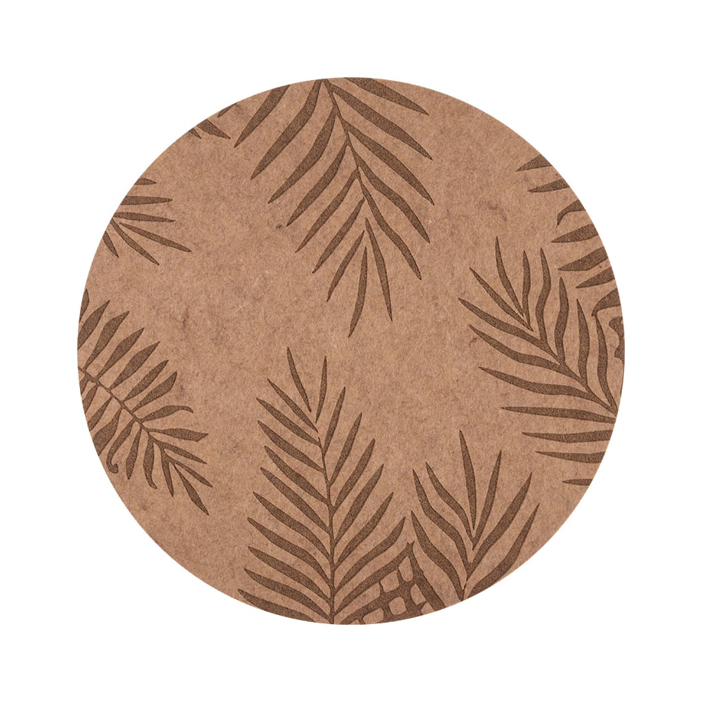 Изображение товара Сервировочная салфетка Рыжий кот np-02 диаметр 38 см из нетканого полиэстера