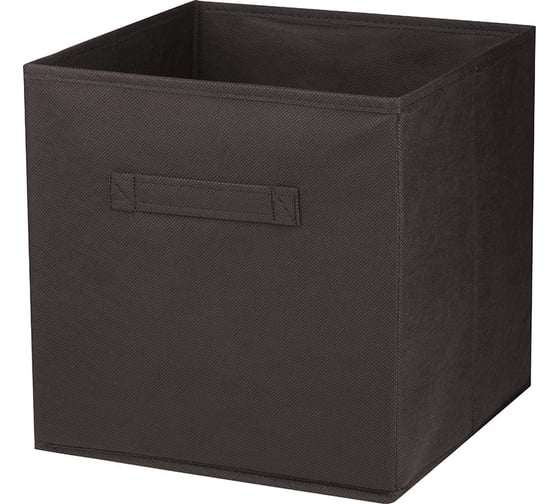 Изображение товара Раскладной короб с ручкой Рыжий кот 31x31x31 см, черный 312627