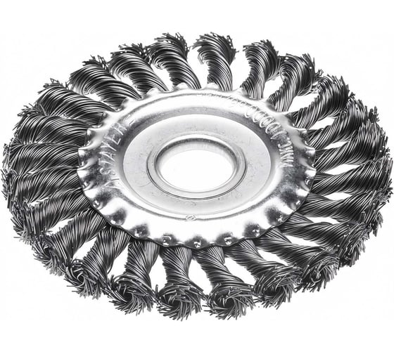 Изображение товара Щетка дисковая для УШМ (125 мм; 22.2 мм) STAYER 35120-125