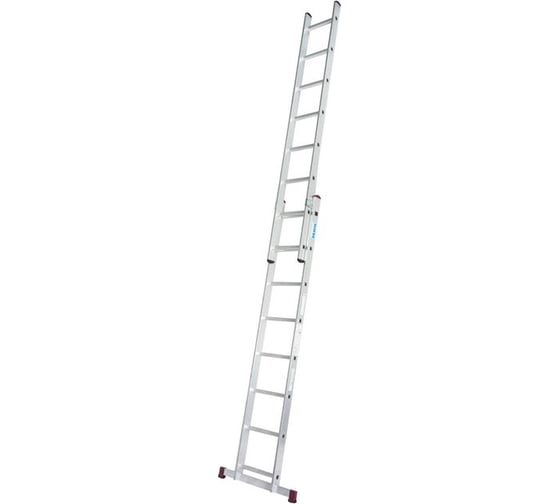 Изображение товара Двухсекционная выдвижная лестница с траверсой Krause CORDA 2х8 032188