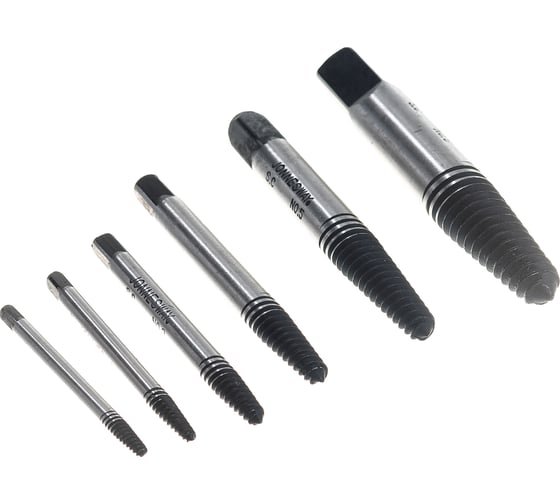 Изображение товара Комплект экстракторов для шпилек 1/8-3/4 дюйма, 6 пр. Jonnesway AG010048 47023