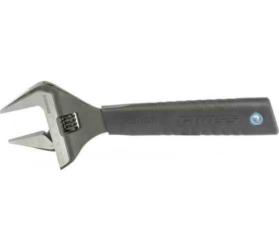 Изображение товара Разводной ключ, 250мм, CrV, тонкие губки, защитные насадки GROSS 15569