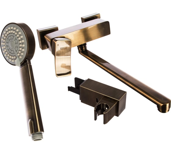 Изображение товара Смеситель для ванны с длинным изливом WasserKRAFT Exter 1602L