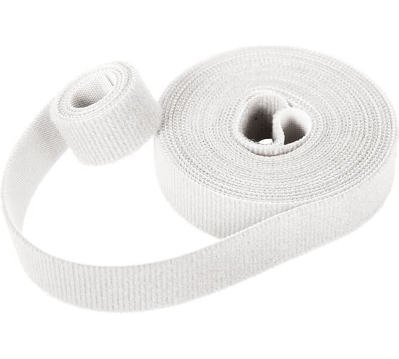 Изображение товара Лента-липучка Comfix 5м х 20мм (упак: 1 шт / 1 цвет / белый) HLT-5K20-RP000001