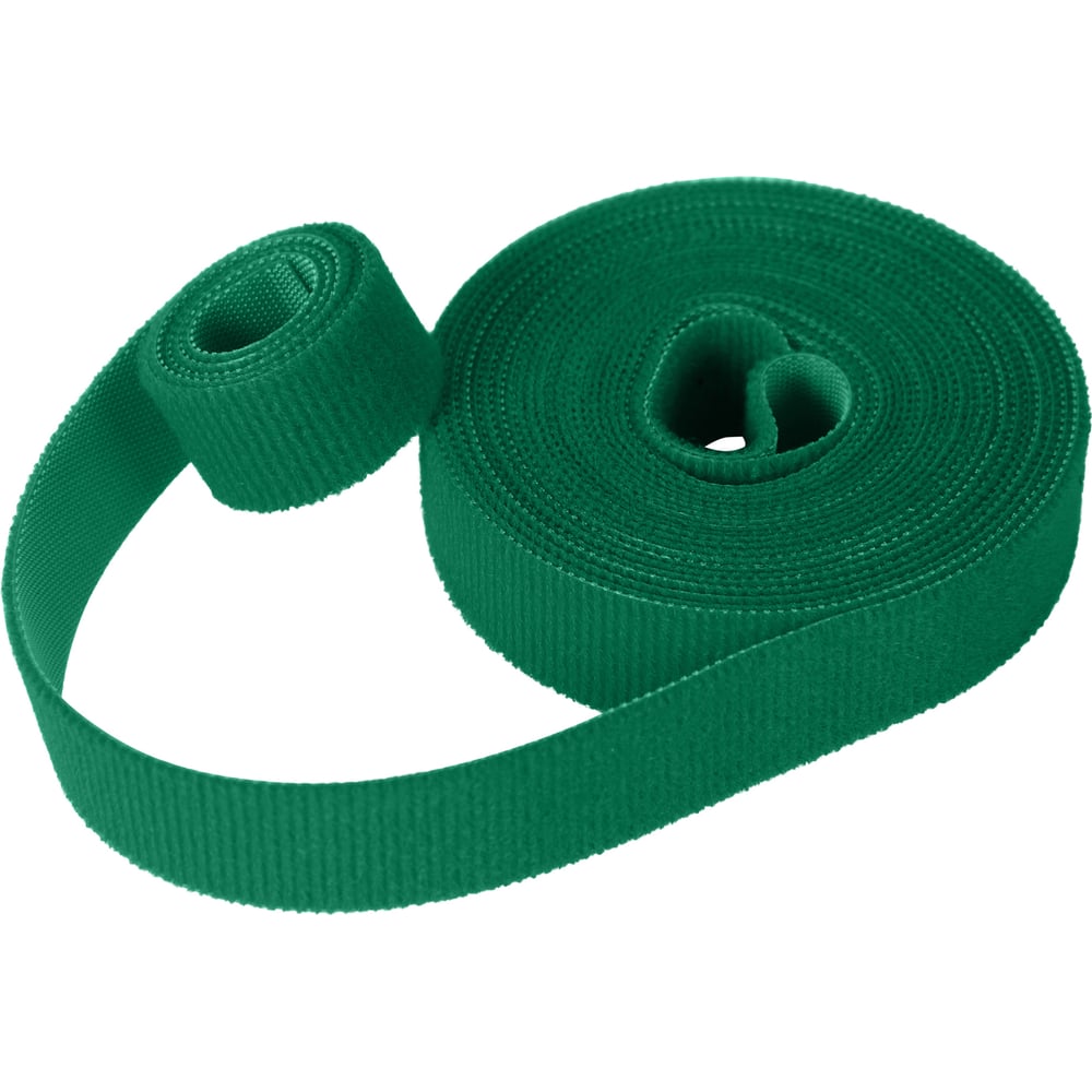 Изображение товара Лента-липучка Comfix 5м x 20мм зеленая для крепежа и фиксации