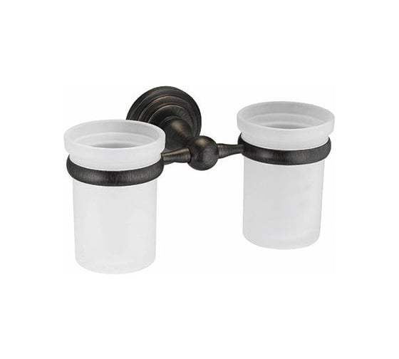 Изображение товара Двойной стеклянный подстаканник WasserKraft Isar K-7328D