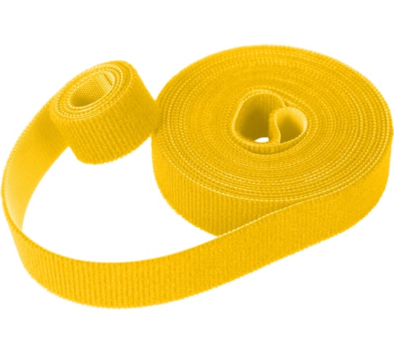 Изображение товара Лента-липучка Comfix 5м х 20мм (упак: 1 шт / 1 цвет / желтый) HLT-5K20-RP00010