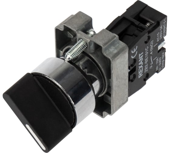 Изображение товара Переключатель BD21 2-полюса 2p короткая ручка НО REXANT 36-5550