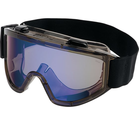 Изображение товара Закрытые очки АМПАРО Премиум непрямая вентиляция, синие линзы, с антибликовым и с AF-AS покрытием 2181 (222361)