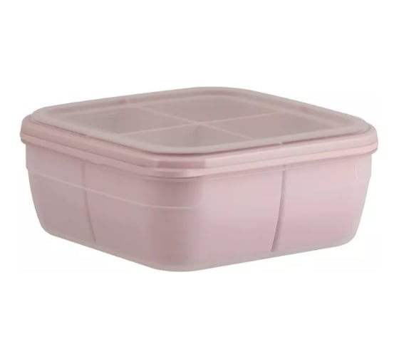 Изображение товара Контейнер для свч Полимербыт квадратный, 2.2 л, менажница 435670100