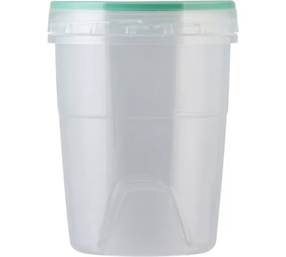 Изображение товара Банка Полимербыт ПРЕМИУМ 0.6 л, с герметичной крышкой 434330100