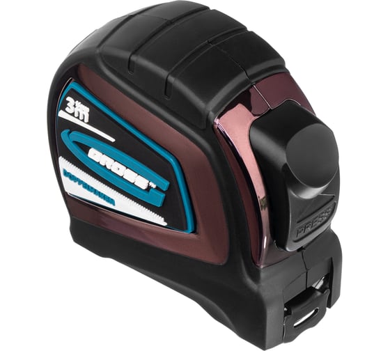 Изображение товара Рулетка GROSS Doppelhaken 3м x 16мм, односторонний зацеп, нейлон, двусторонняя шкала 31122