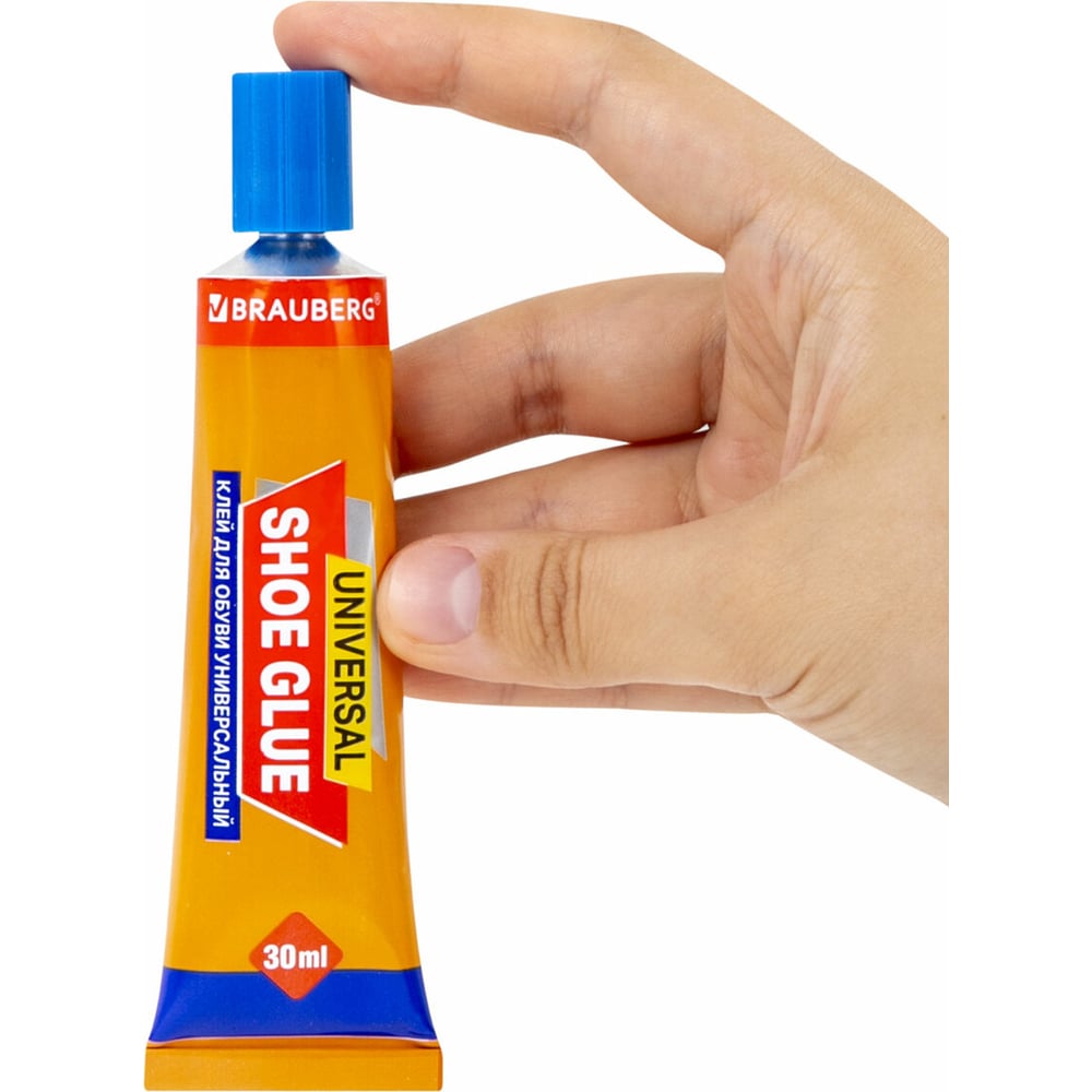 Изображение товара Клей BRAUBERG универсальный обувной водостойкий Extra 30 мл