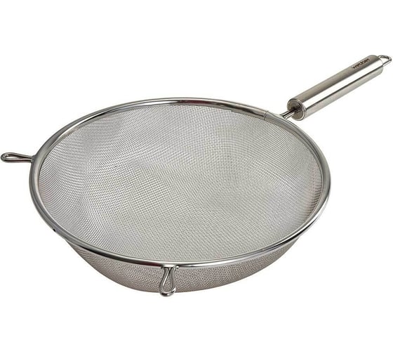 Изображение товара Сито-дуршлаг Webber BE-7365 нержавеющая сталь, d 20, металлическая ручка 72/12 Р1-00017632