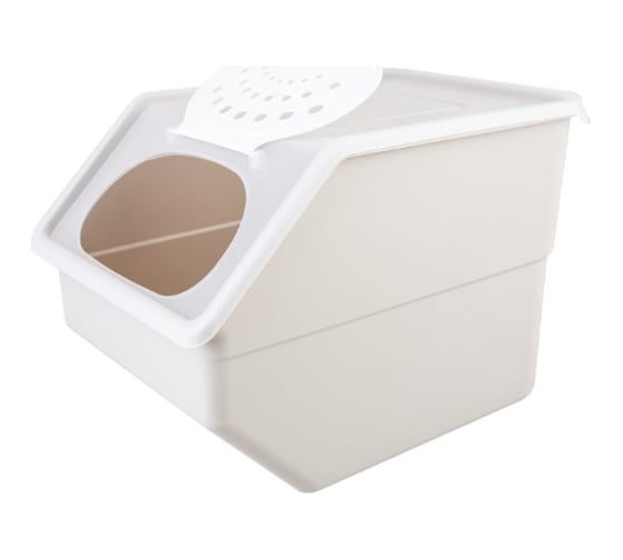 Изображение товара Контейнер для овощей Полимербыт 11.2 л, бежевый 438211900