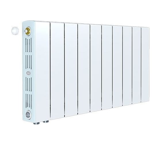 Изображение товара Биметаллический радиатор RIFAR SUPReMO Ventil 350 10 секц. нижн. лев. R-SU-350-10-VL