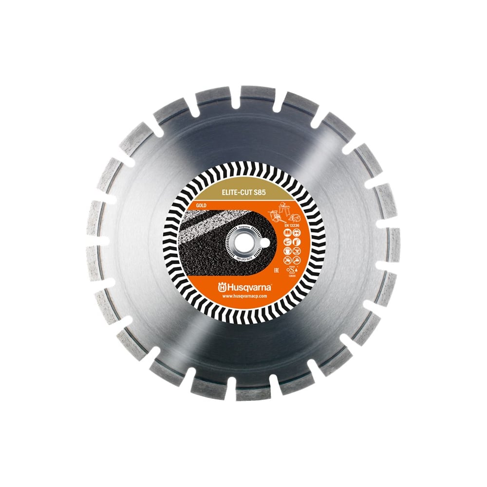 фото Алмазный диск 350х20,0/25,4 мм husqvarna construction elite-cut s85 5798120-20