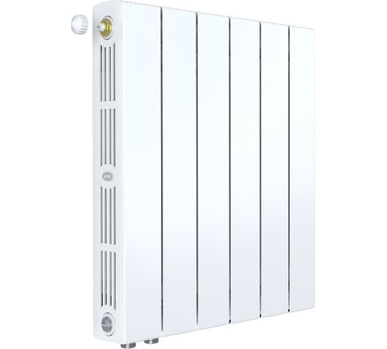 Изображение товара Биметаллический радиатор RIFAR SUPReMO Ventil 500 06 секц. нижн. лев. R-SU-500-06-VL