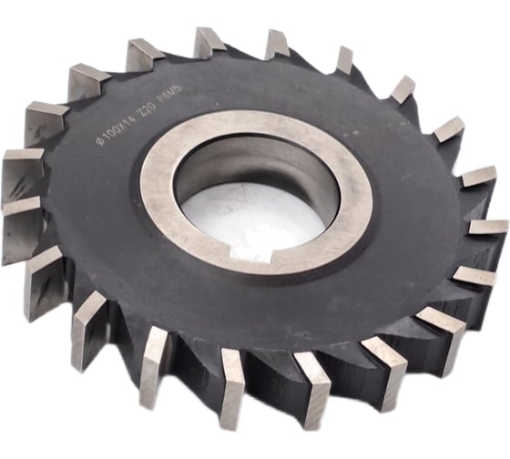 Изображение товара Фреза дисковая трехсторонняя 100x14x32 мм, Р6М5, z=20, прямой зуб TORNERI 046633