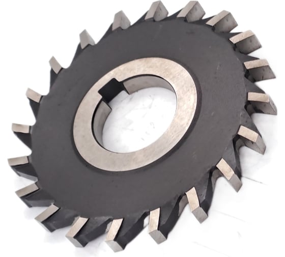 Изображение товара Фреза дисковая трехсторонняя 100x8х32 мм, Р6М5, z=20, прямой зуб TORNERI 046630