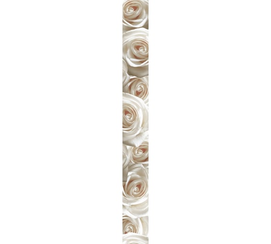 Изображение товара Бордюр Beryoza Ceramica ФК Камелия светло-бежевый, 54x500x8 мм, 1 шт. ТГ-00003951