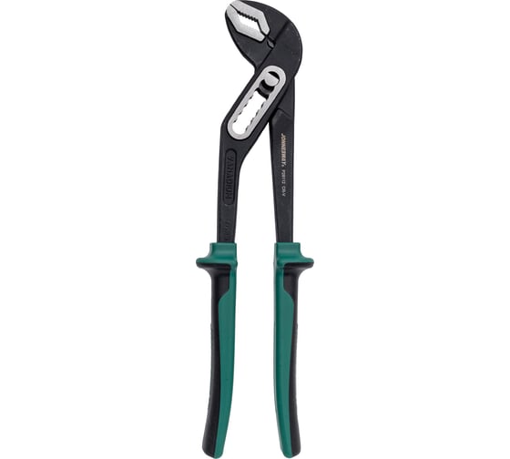 Изображение товара Переставные клещи с коробчатым захватом, двухкомпонентные рукоятки, 12" Jonnesway P28112 49408