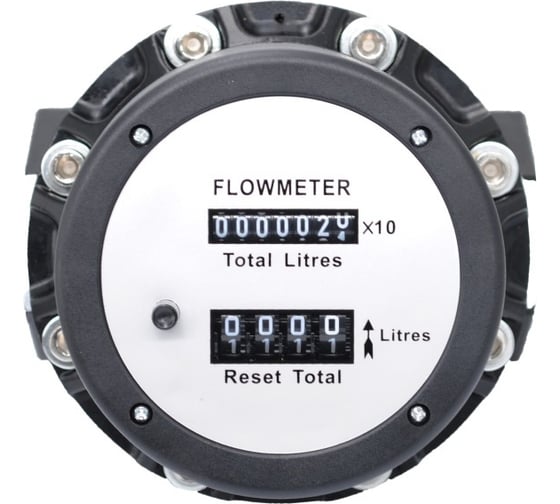 Изображение товара Механический счетчик для бензина и ДТ Petropump OGM-40 1 1/2 BSP (F), 25-250 л/мин PP810007