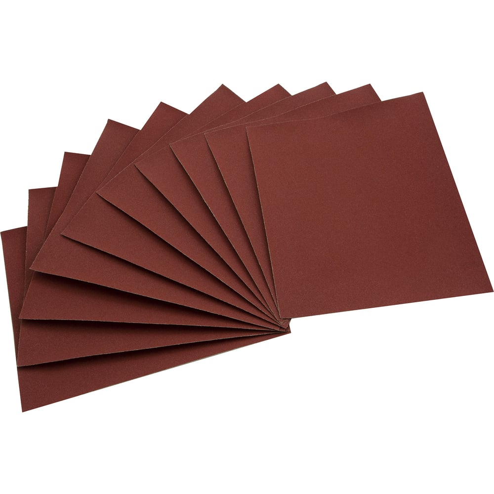 Изображение товара Лист шлифовальный на бумажной основе 10 шт 230х280 мм P 80 СИБРТЕХ 756067