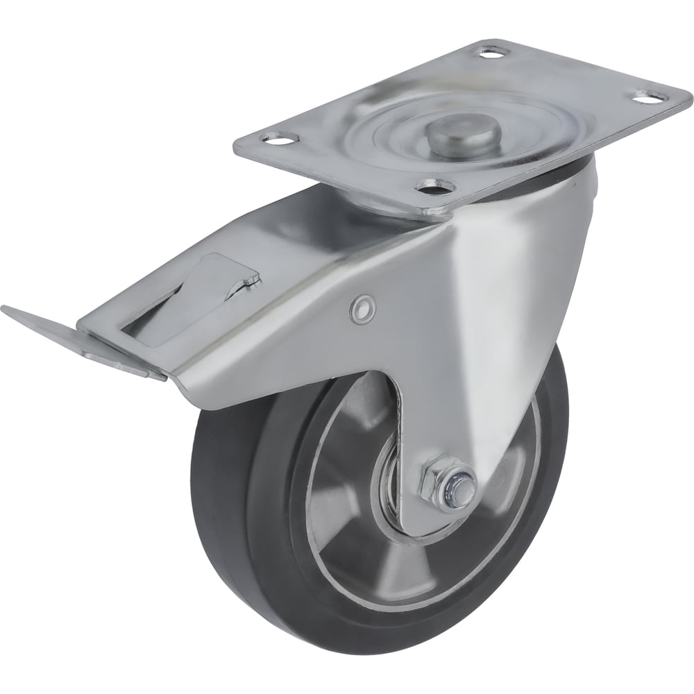 Изображение товара Колесо большегрузное поворотное с тормозом SCDLB 63 (150 мм; 430 кг) А5 1007945