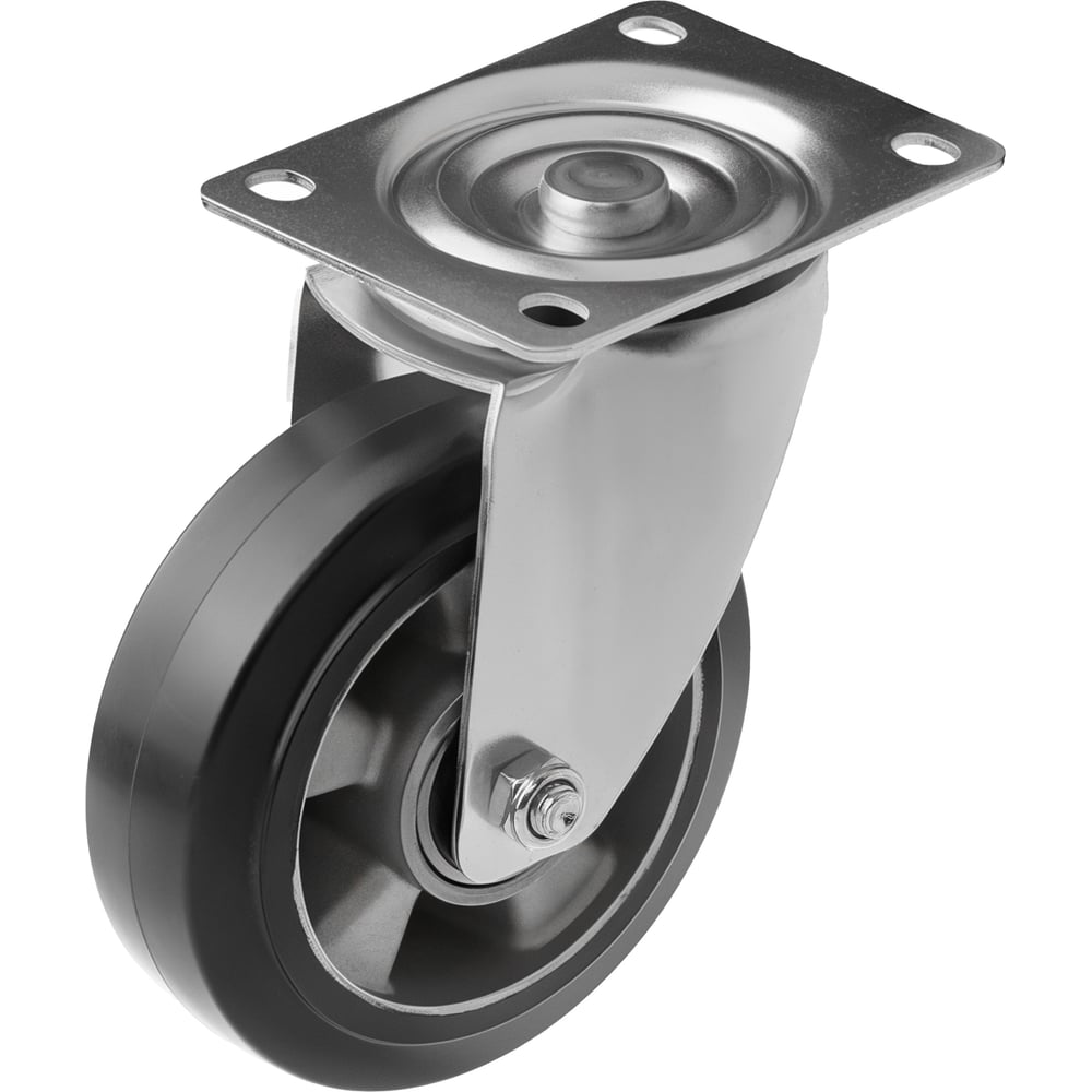 Изображение товара Колесо SCDL 63 промышленные поворотное с резиновой контактной поверхностью