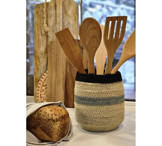 Изображение товара Декоративная корзина Covali джут SB-3849