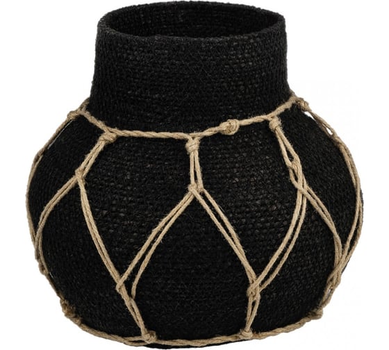 Изображение товара Декоративная плетеная ваза Covali джут SB-3531