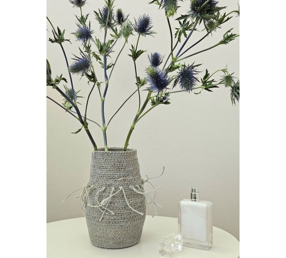 Изображение товара Декоративная плетеная ваза Covali джут SB-3940