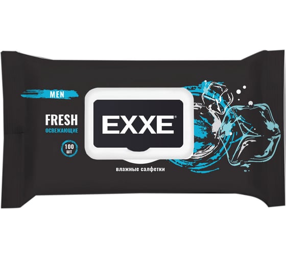 Изображение товара Влажные салфетки EXXE Men Fresh, 100 шт 260541